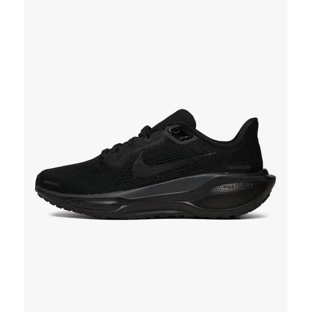NEW NIKE women's air zoom pegasus 41 shoe in black/black/anthracite